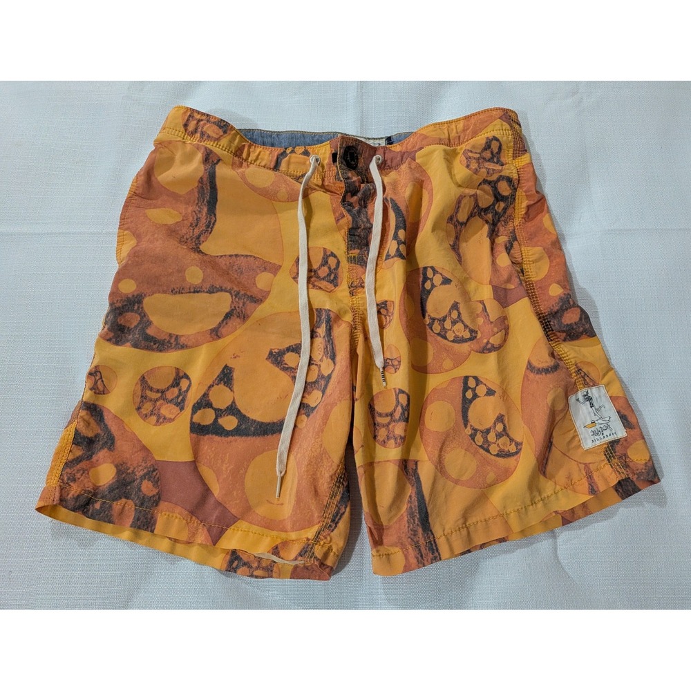 Billabong Mens Size 32 Andy Davis Recycler Series Board Shorts Abstract Print